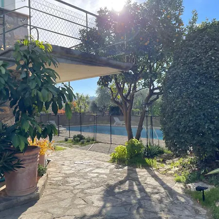 Bas De Villa Avec Acces Piscine Pres De Nice Cannes Monaco Carros Extérieur photo